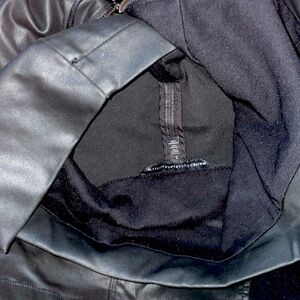 White House Black Market faux leather jacket